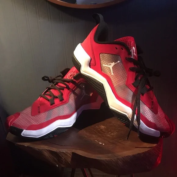 Jordan One Take 4s RED/WHITE/BLACK 
Adult M 10.5 US / W 12 TTS - Picture 3 of 7